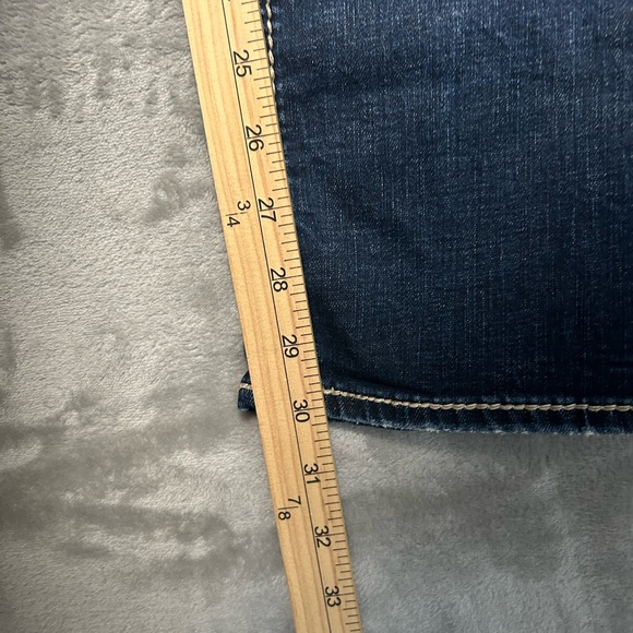 Silver Jeans Suki Straight Leg Jeans Women’s 18/32 Dark Wash - Picture 7 of 7